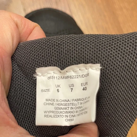 Mountain Warehouse Gray and Blue Outdoor hiking Boots - Picture 6 of 9